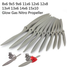 (1PCS 13x4) Gemfan APC Shape 8inch to 15inch 8x6 9x6 10x6 11x6 12x6 12x8 13x4 13x6 14x6 15x10 Fiberglass Nylon Propeller For Nitro Airplanes