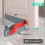Door Draught Excluder 2 PacksDoor Bottom SealUnder Door Draft Stopper 3