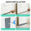 Door Draught Excluder 2 PacksDoor Bottom SealUnder Door Draft Stopper 4