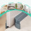 Door Draught Excluder 2 PacksDoor Bottom SealUnder Door Draft Stopper 5