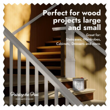The One for Wood Paint & Primer 10ml (Sample) Grey No. 8 Hide & Seek | Semi Matt Finish, Bio-Based & VOC-Free Formula for Wooden Furniture & Surfaces