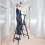 SAILUN Folding Step Ladder, 4-Step, With Handrail, Steel Construction, Non-Slip 8