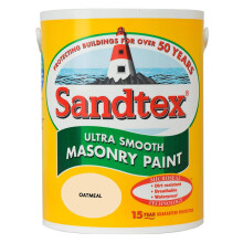 Sandtex masonry paint, 5 litres, ultra smooth brickwork, multicolour