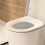 Croydex Croydex Eyre Soft Close Toilet Seat D Shape - Quick Release Button for Easy Clea 7
