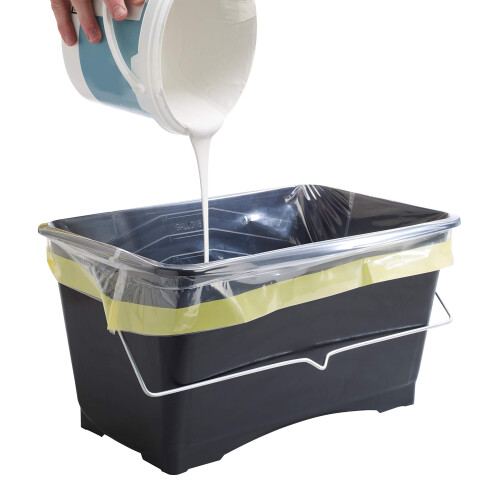 CORAL 73336 Paintwiz Paint Scuttle Liners with Coreflex 15 Litre 8 piece pack Fa