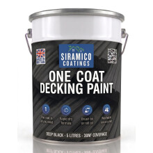 SIRAMICO COATINGS One Coat Anti-Slip Decking Paint | 5 Litres | 7 Luxury Colours