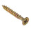 Forgefix ForgeFix Multi-Purpose Single Thread Screws | 5.0 x 100mm | Zinc Yellow Passivat 2