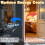 Weather Stripping Door Sealing Strip DShape Self Adhesive Rubber Windo 2