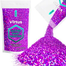Purple Holographic Glitter Paint Additive 100g | Sparkle Glitter Paint for Walls