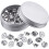 DIY Broschen & Krawattennadeln (50 Stk) Silver 1