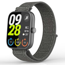 Redmi Watch 5/4 Geflochtenes Nylonarmband Grey