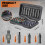 Saker 42 in 1 Magnetic Screwdriver Set, Multi Bit Free Combination Ratchet Screw 8