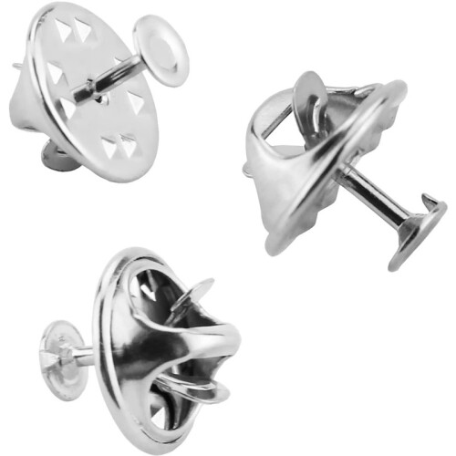 DIY Broschen & Krawattennadeln (50 Stk) Silver 2