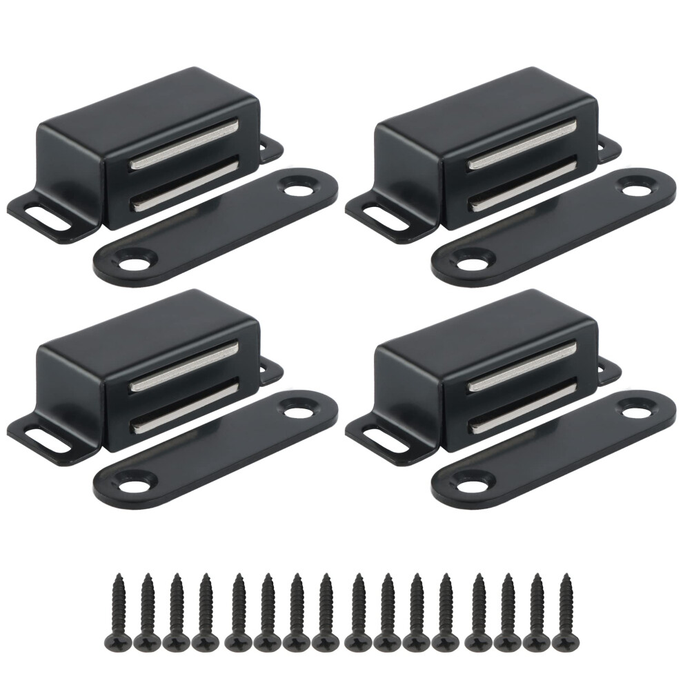 Mooche Cabinet Magnets 4 Pack, Stainless Steel Magnetic Door Catch, Cupboard Doo 5008185678392