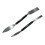 Amtech - Plastering Trowel Set with Trowel Cement Tool and Profiling Tool for Repointing, Patching, or Decorative Edge Work, Durable Heat-Treated Carb 1