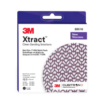 Cubitron 3M Xtract II Net Disc 710W, 6 in, 12 Piece Multi-Pack Hook and Loop San