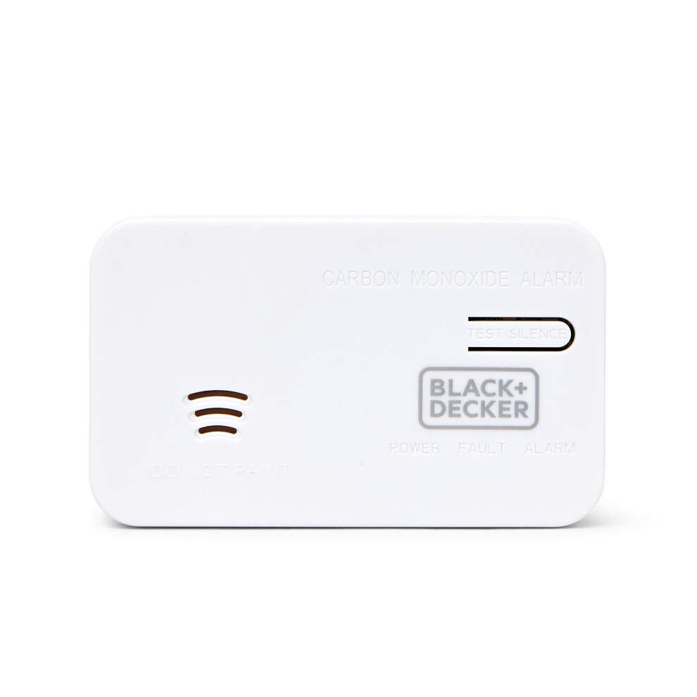 BLACK+DECKER - Carbon Monoxide Detector and Alarm with 10 Year Battery | 10 Year Sealed Lithium Battery-Powered, Portable CO Alarm for Home, Carbon Monoxide Alarm for Caravan, Motorhomes & Travel. - Image 2