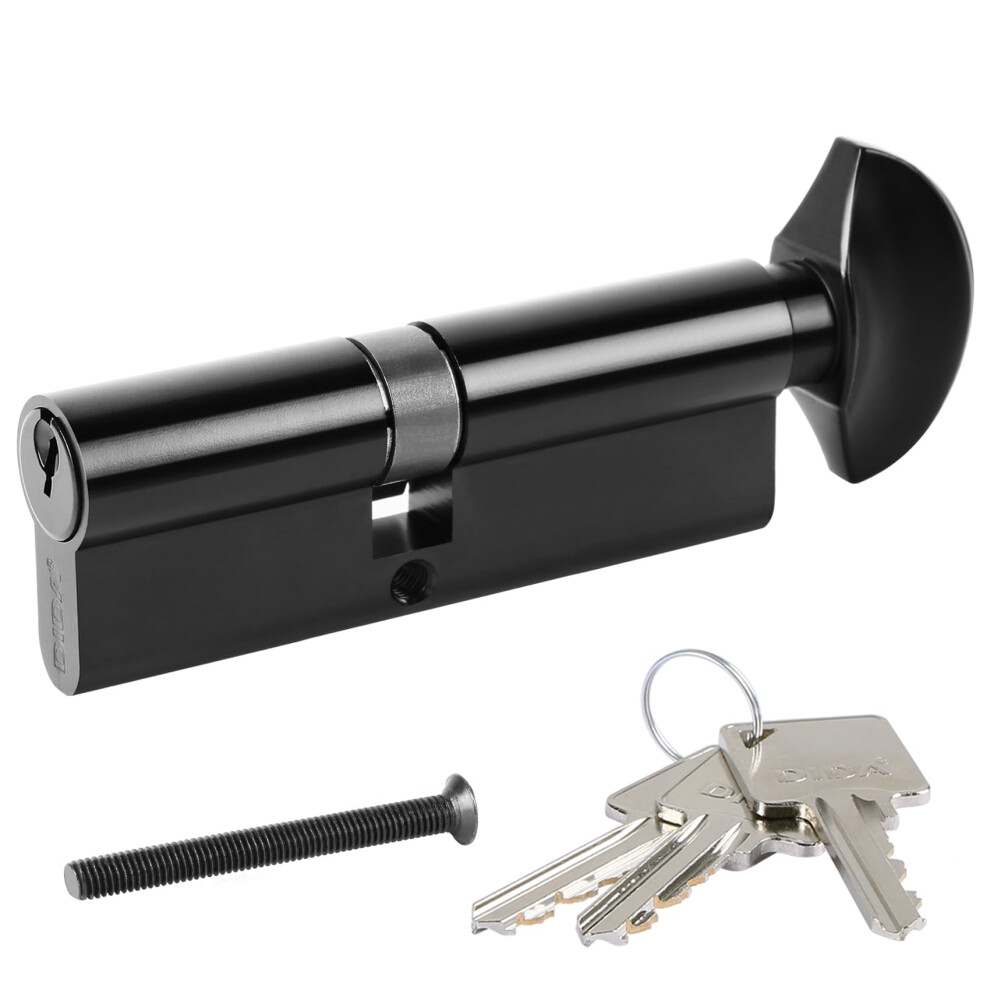Dida 90Mm(50T/40) Thumb Turn Euro Cylinder Lock,Upvc Barrel Lock With 3 Keys An 5006143059252