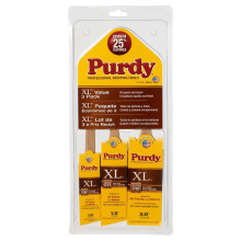 Purdy 3PC Brush Kit, DuPont solid, round and tapered Tynex and Orel filaments, S