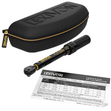 LEXIVON Bike Torque Wrench Set 15 Pieces 14 Torque Wrench with 72Tooth