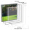 Fly Screens for Windows White Magnetic Window Fly Screen Insect Mesh M 6