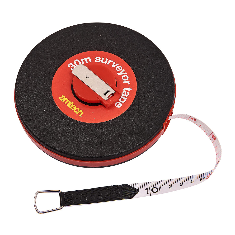 Photos - Other Hand Tools Amtech Fibreglass Tape Measure, Surveyors Tape Measure with Dual Metric and Im