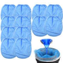 12 Pcs Paint Strainer for Emulsion,Filters Strainers,Sieve Bags,1 Gallon Nylon W
