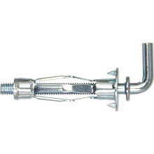 fischer HM 4 x 32 H - Cavity Metal Dowels with Angle Hooks for Attaching Picture