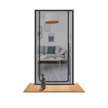 Cat screen Door Fits Door Size 90cm x 210cm, Reinforced Pet Proof Screen Door, D
