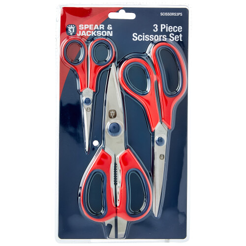 Spear & Jackson Spear & Jackson SCISSORS3PS 3 Piece Scissor Set 2