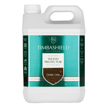 Timbashield - Solvent Based Wood Protector - Dark Oak - 5L - Wood Stain & Waterp
