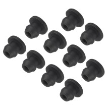 sourcing map Silicone Snap in Locking Hole Plugs 5.5mm/0.2" Dia,10Pcs