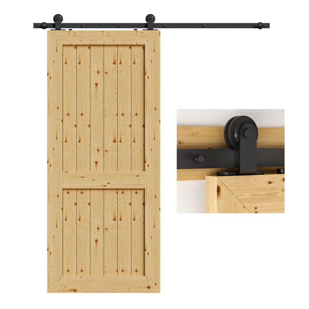 Tsmst 305Cm/10Ft Sliding Door Track Barn Door Hardware Kit Closet Rail Roller Ac 5008158221808