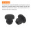 sourcing map Silicone Snap in Locking Hole Plugs 5.5mm/0.2" Dia,10Pcs 4
