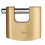 Yale Yale - Y114B/60/114/1 High Security 60mm Brass Shutter Padlock - Shutter Hardene 5