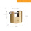 Yale Yale - Y114B/60/114/1 High Security 60mm Brass Shutter Padlock - Shutter Hardene 3