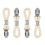 Multifunktionale Handtuchhalter aus gewebter Baumwolle mit Metallclips 1