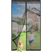 KAHEIGN 90CM x 210CM Magnetic Door Screen Fly Insect Screen Mesh Door Curtain To