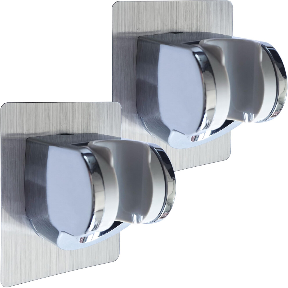 Shower Head Holder 2 Pack Strong Adhesive Adjustable Handheld Shower Wand Holder 5005655521790