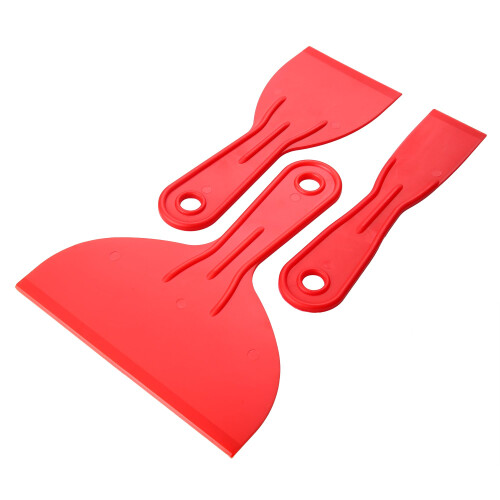 Plastic Putty Knives 3-Pack: 1-1/2", 3", 6"