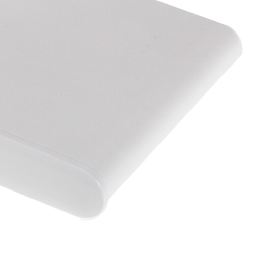 23mm Laminated Window Board End Cap - White 1