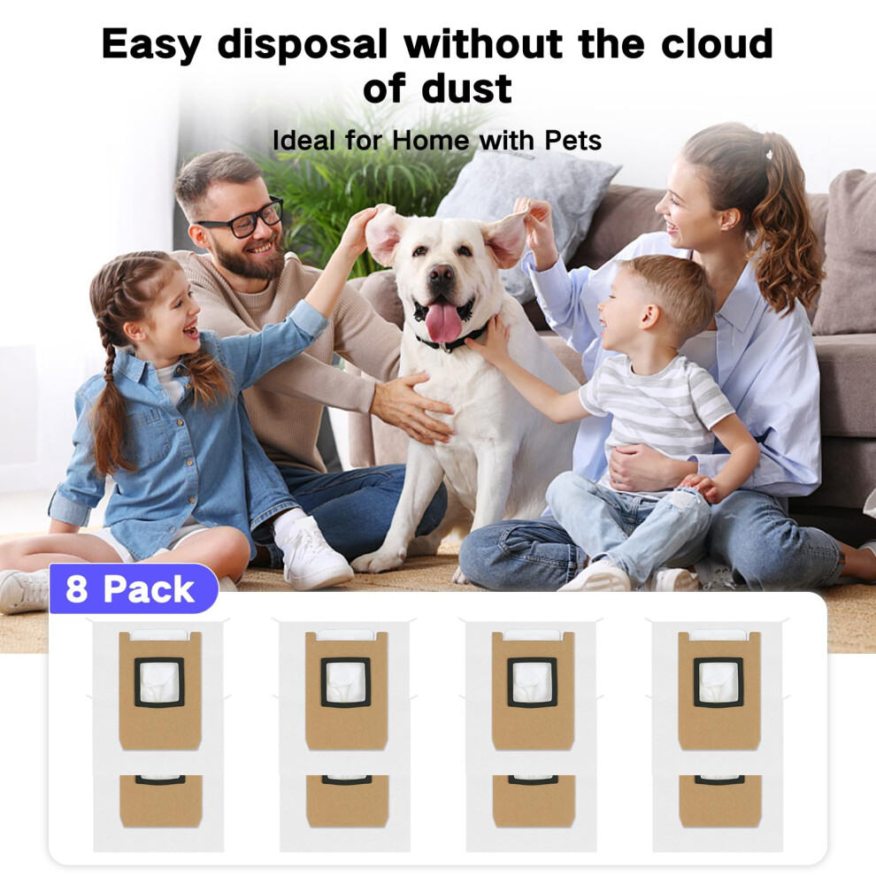 E25 Dust Bags Compatible With Eufy E25 Omni / E28 Omni / C28 Omni Robot Vacuum C 5003357424081