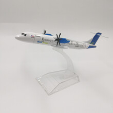 (ATR72-600)JASON TUTU Plane Model Airplane FK-50 16cm ATR-600 Aircraft Model Diecast Metal Airplanes
