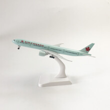 (Canada)1:400 20CM Metal Aircraft Model Canada 777 B777 Metal Replica With Landing Gear Alloy Material