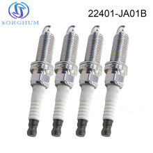 4pcs 22401-JA01B DILKAR6A11 Dual Iridium Spark Plug For Nissan X-Trail Altima Rogue Sentra Teana Versa
