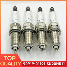 4pcs 90919-01191 SK20HR11 Iridium Spark Plug For Toyota Lexus LS460 LX570 GX460 Land Cruiser 4Runner