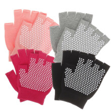 paar dames yogahandschoenen, antislip yogahandschoenen, danshandschoenen, trainingshandschoenen, workouthandschoenen