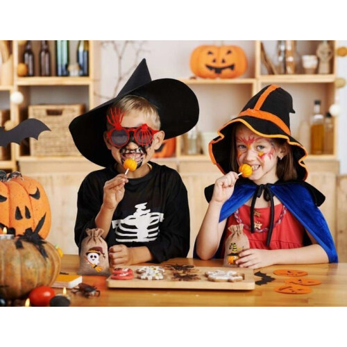 Σετ 6 γυαλιών με θέμα το Halloween για παιδιά και ενήλικες, 6 διαφορετικά στυλ 1