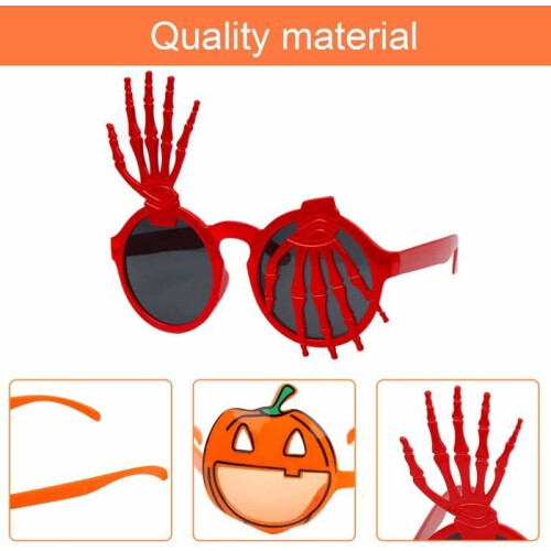 Σετ 6 γυαλιών με θέμα το Halloween για παιδιά και ενήλικες, 6 διαφορετικά στυλ 2