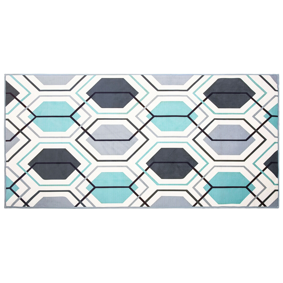 Beliani Rug Giresun Multicolour 80 X 150 Cm